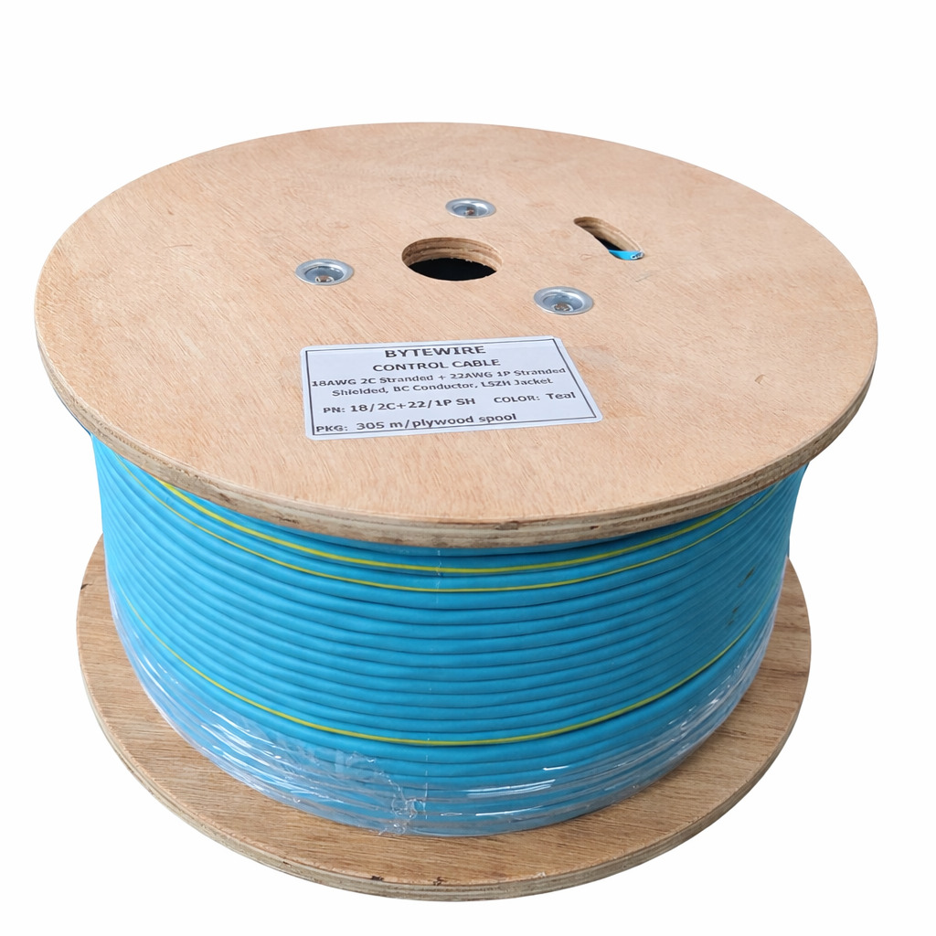 ByteWire control cable for Lutron Crestron KNX 305m drum UAE